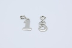 1 and 5 Year Service Charms