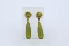 1962 Golden Avocado Necklace