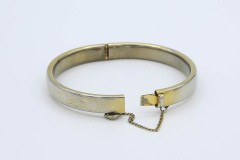 1965 Golden Bangle Bracelet