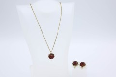 1966 Deep Burgundy Set