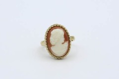 1966 Rose Cameo Ring