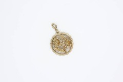 1967 Flower of the Month Charm - November