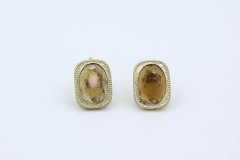 1967 Golden Embers Earrings
