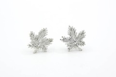 1967 Silvery Maple Earrings
