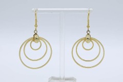 1969 Golden Gypsy Earrings
