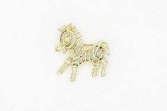 1969 Zebra Pin