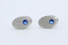 1970 Blue Surf Cufflinks