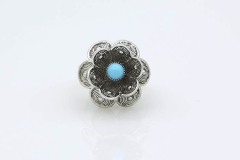 1971 Blue Buttercup Ring