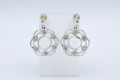 1972 Sparkle Circle Earrings - Canada