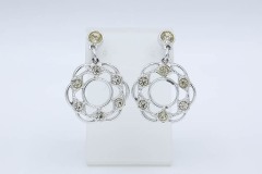 1972 Sparkle Circle Earrings - Canada