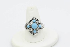 1973 Blue Lady Ring