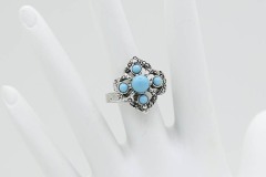1973 Blue Lady Ring