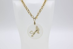 1973 Fashion Zodiac Necklace (Leo)