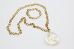 1973 Fashion Zodiac Necklace (Leo)