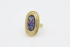 1973 Rainbow Cavern Ring