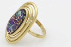 1973 Rainbow Cavern Ring