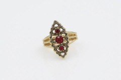 1973 Sparkling Burgundy Ring