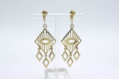 1974 Mandarin Magic Earrings
