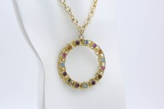 1974 Piccadilly Circle Necklace