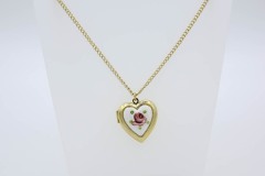 1974 Teen Heart Locket