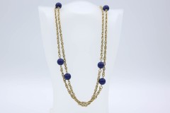 1975 Victoria Blue Necklace
