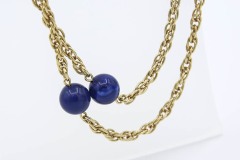 1975 Victoria Blue Necklace