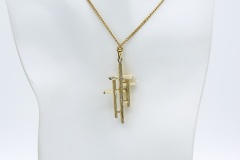 1976 Calvary Cross Necklace