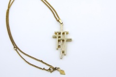1976 Calvary Cross Necklace