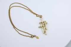 1976 Calvary Cross Necklace