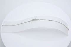 1976 Flirting Heart Ankle Bracelet