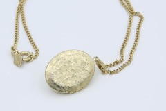 1976 Magnolia Locket Necklace