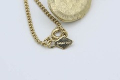 1976 Magnolia Locket Necklace