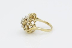 1978 Romantic Cluster Ring