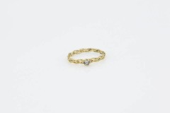 1979 Delicate Braid Ring