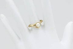 1979 Genuine Cultured Pearl Ring