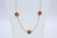 1979 Melon Accent Necklace