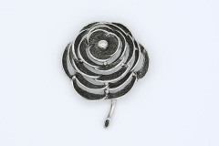 1980 Midnight Rose Pin - Canada