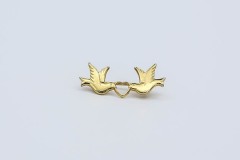 1981 Lovebird Bar Pin