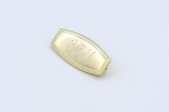1981 Monogram Bar Pin