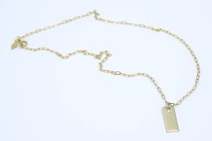 1981 Monogram Unisex Necklace