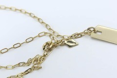 1981 Monogram Unisex Necklace