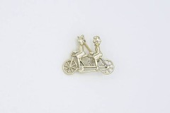 Bicycle For Two Award Pin