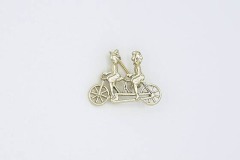 Bicycle For Two Award Pin