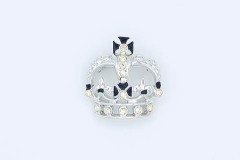 Blue Crown Sales Award Pin
