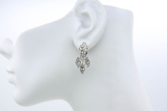 Crystal Snowflake Earrings