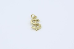 Dollar Sign Sales Award Charm