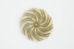 Golden Swirl Pin 1960