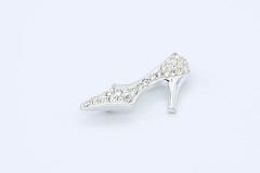 Rhinestone Slipper Sales Award Pin