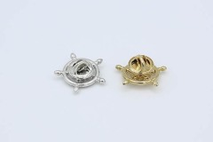 Ship's Wheel Award Pins