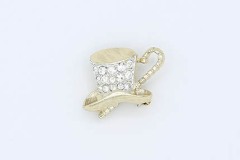 Top Hat and Cane Award Pin